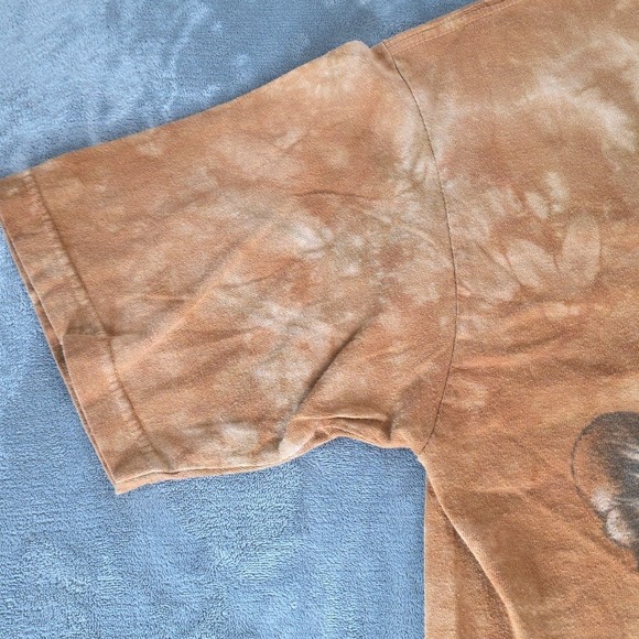 vintage t shirt Lions Safari Tie Dye Burnt Orange Men's L - Picture 4 of 8